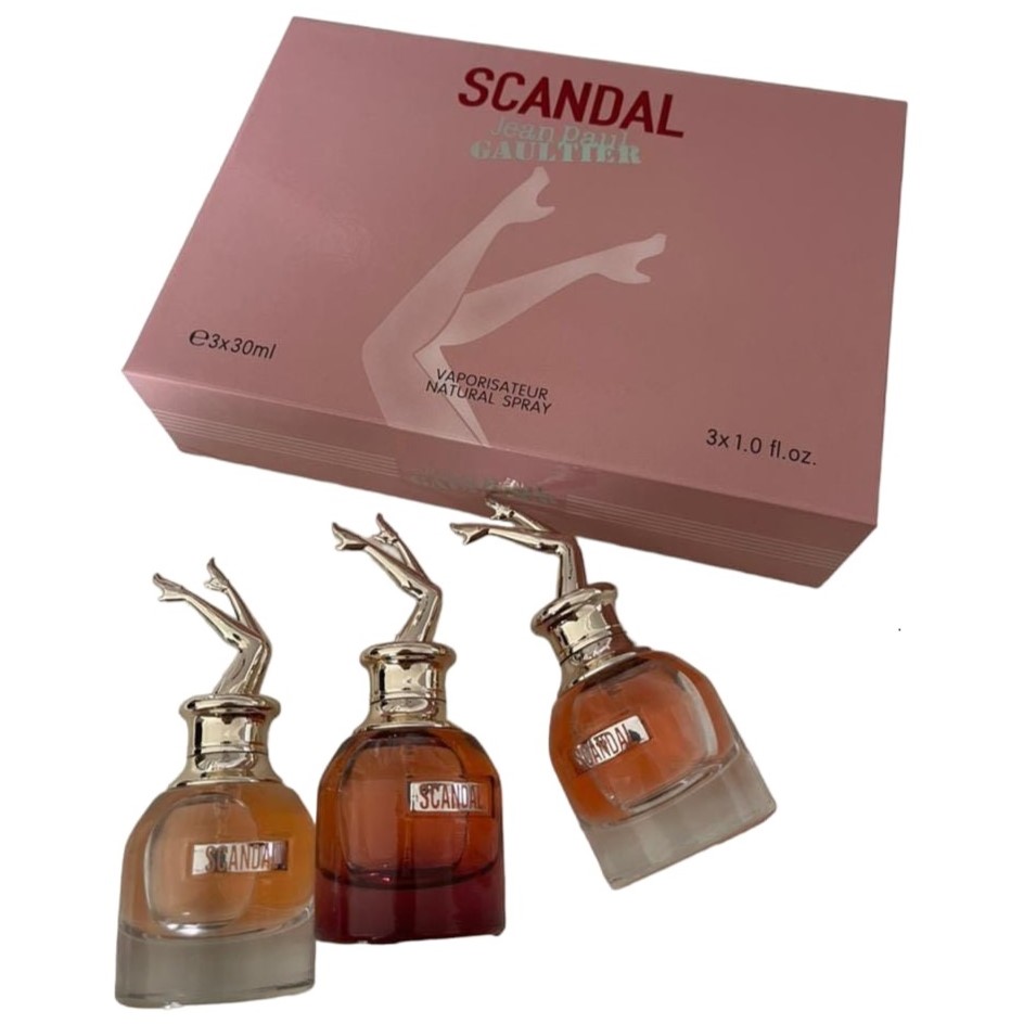 Perfume Scandal Jean Paul Set 3 En 1 Por 30Ml